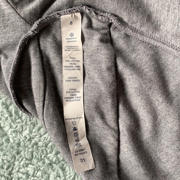 Lululemon Sway Jacket Grey Wrap Asymmetric Zip Up - Picture 4 of 4